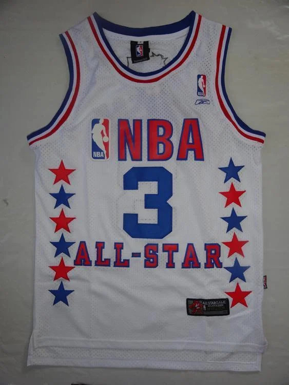 All Star Men 3 Allen Iverson Jersey White Philadelphia 76ers Jersey Fanatics