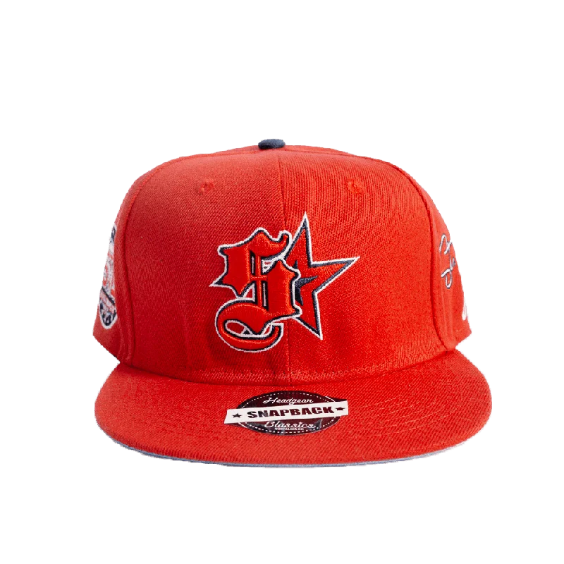 ST LOUIS STARS RED SNAPBACK HAT