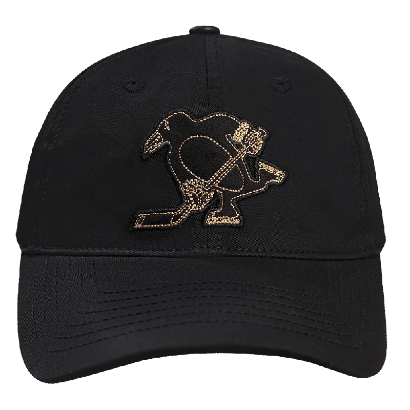 GORRA DAD HAT NHL PITTSBURGH PENGUINS BLACK&GOLD