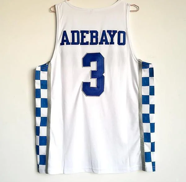 Men Kentucky 3 Bam Adebayo Jersey White Swingman Fanatics