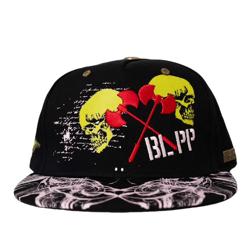 BLAC LABEL GREED SNAPBACK HAT (BLACK)