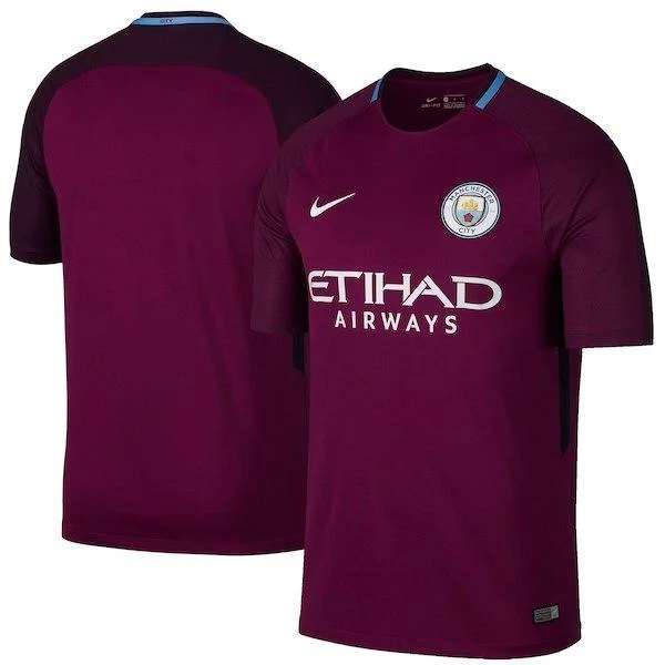 Men No name Jersey Away Soccer Manchester City Jersey Premier League