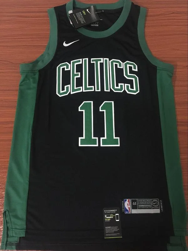 Men 11 Kyrie Irving Jersey Black Boston Celtics Swingman Jersey Fanatics