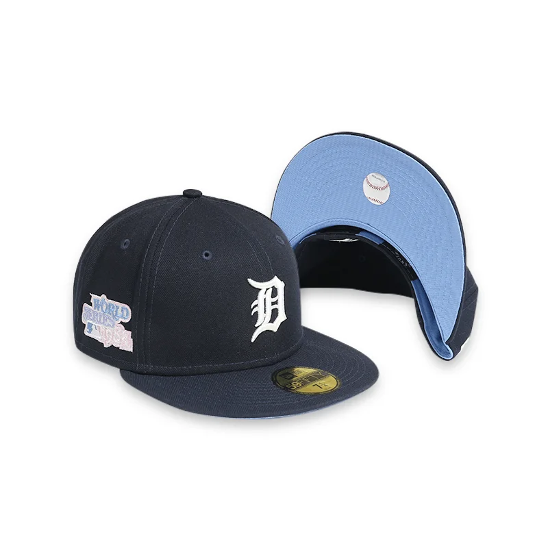 [60243521] Detroit Tigers 84 WS "POP SWEAT" Black 59FIFTY Mens Fitted Hat