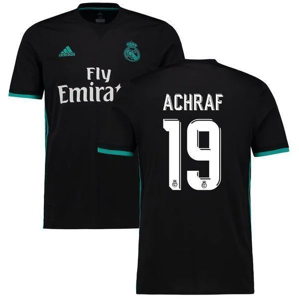 Men 19 Achraf Hakimi Jersey Soccer Real Madrid Jersey 2018 LaLiga