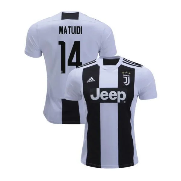 Men 14 Blaise Matuidi Jersey Home Soccer Juventus Jersey 2019 Serie A