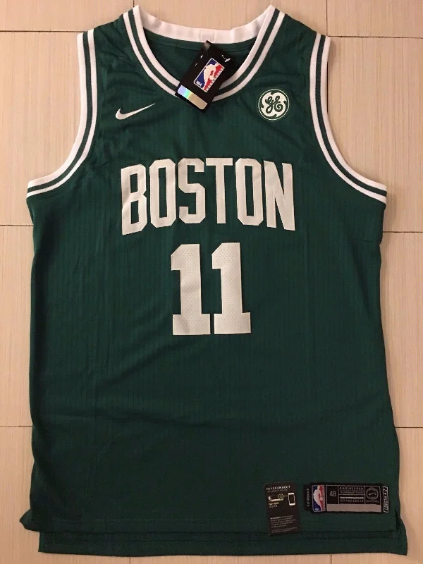 Men 11 Kyrie Irving Celtics Jersey Green Boston Celtics Jersey Fanatics