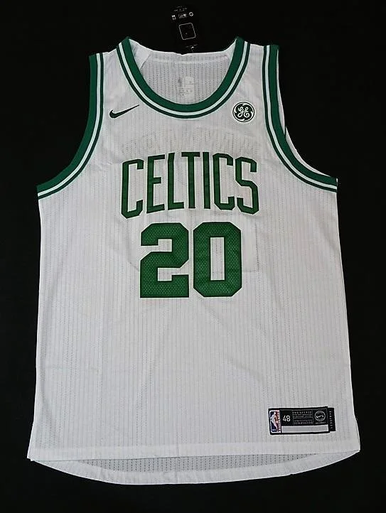 Men 20 Gordon Hayward Jersey White Boston Celtics Swingman Jersey Player