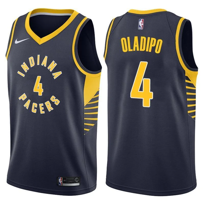 Men 4 VICTOR OLADIPO Jersey Black Indiana Pacers Jersey Fanatics