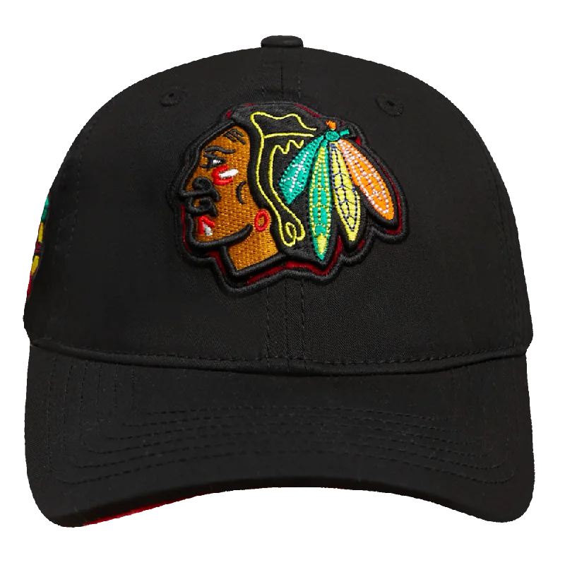 GORRA DAD HAT NHL CHICAGO BLACKHAWKS ANIMAL PRINT