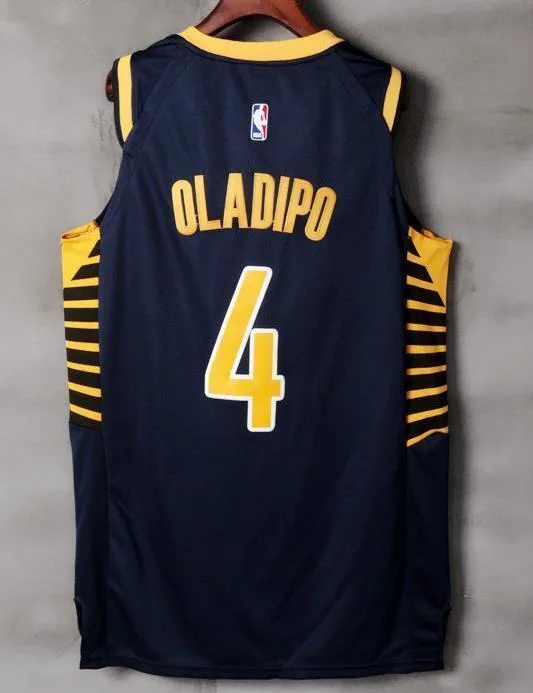 Men 4 VICTOR OLADIPO Jersey Black Indiana Pacers Jersey Player