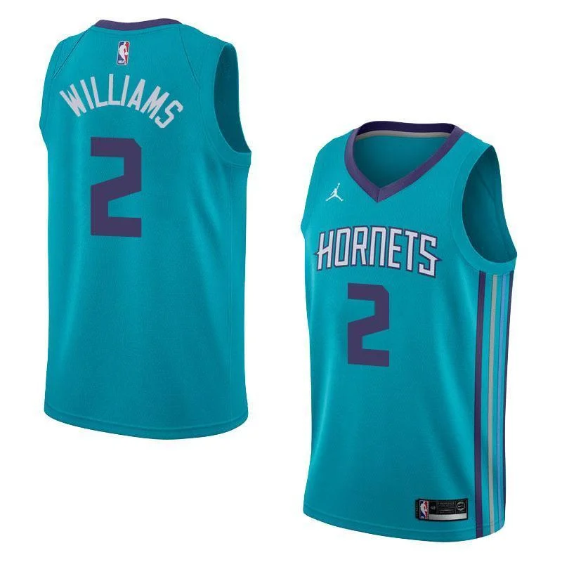 Men 2 Marvin William Jersey Blue Charlotte Hornets Jersey Fanatics