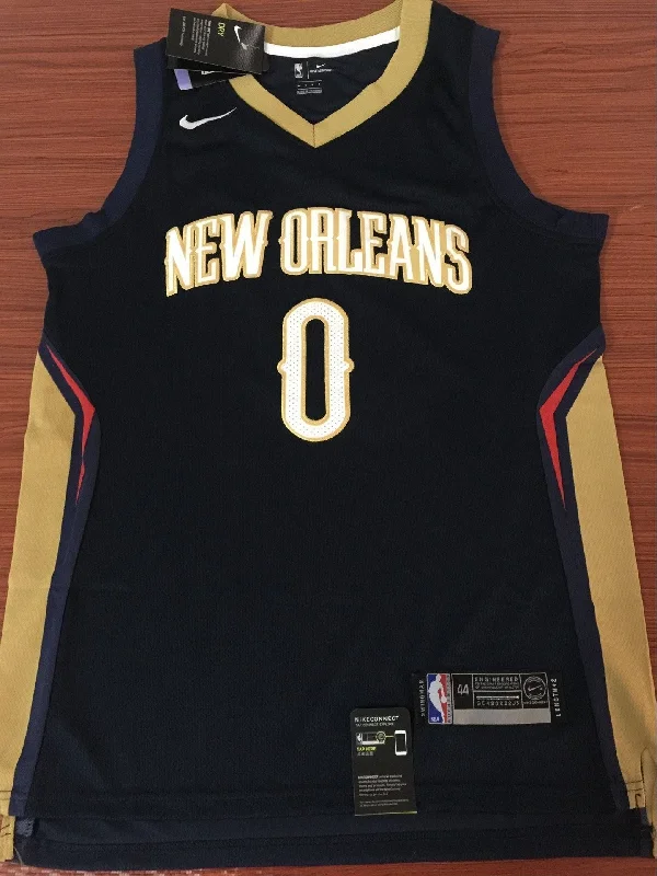 Men 0 DeMarcus Cousins Jersey Black New Orleans Pelicans Jersey Fanatics