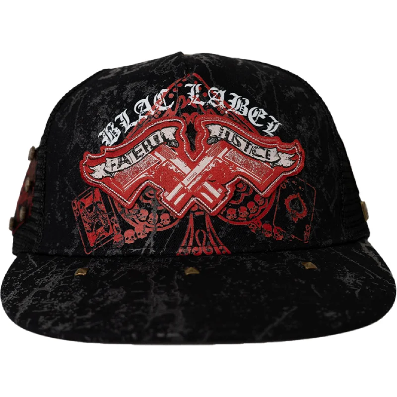 BLAC LABEL LIVE FOREVER SNAPBACK HAT (BLACK)