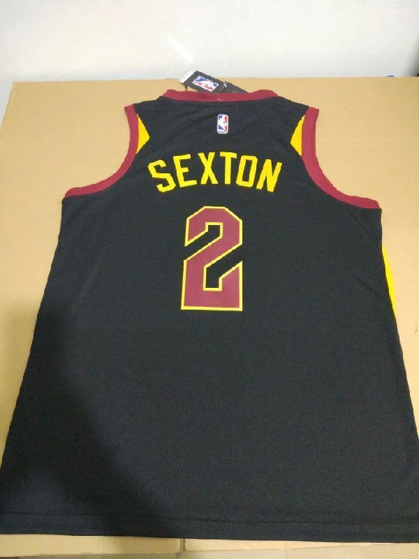 Men 2 Collin Sexton Jersey Black Cleveland Cavaliers Jersey Fanatics