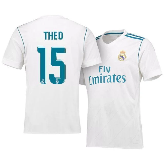 Men 15 Theo Hernandez Jersey Soccer Real Madrid Jersey 2018 LaLiga