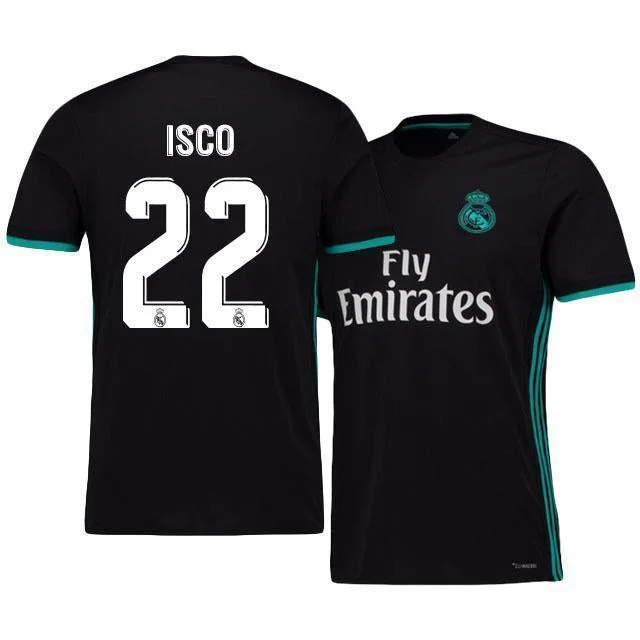 Men 22 Isco Jersey Soccer Real Madrid Jersey 2018 LaLiga