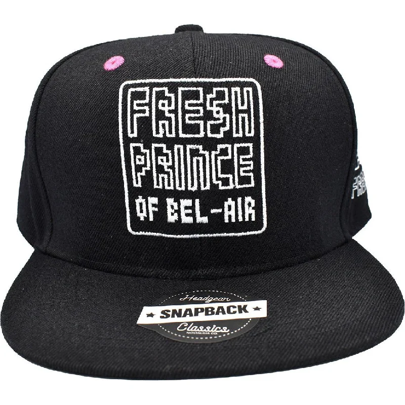 THE FRESH PRINCE OF BEL-AIR 30TH ANNIVERSARY SNAPBACK BLACK HAT