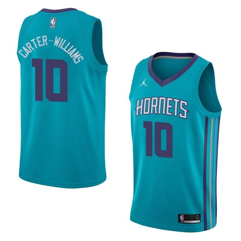 Men 10 Michael Carter-Williams Jersey Blue Charlotte Hornets Jersey Fanatics