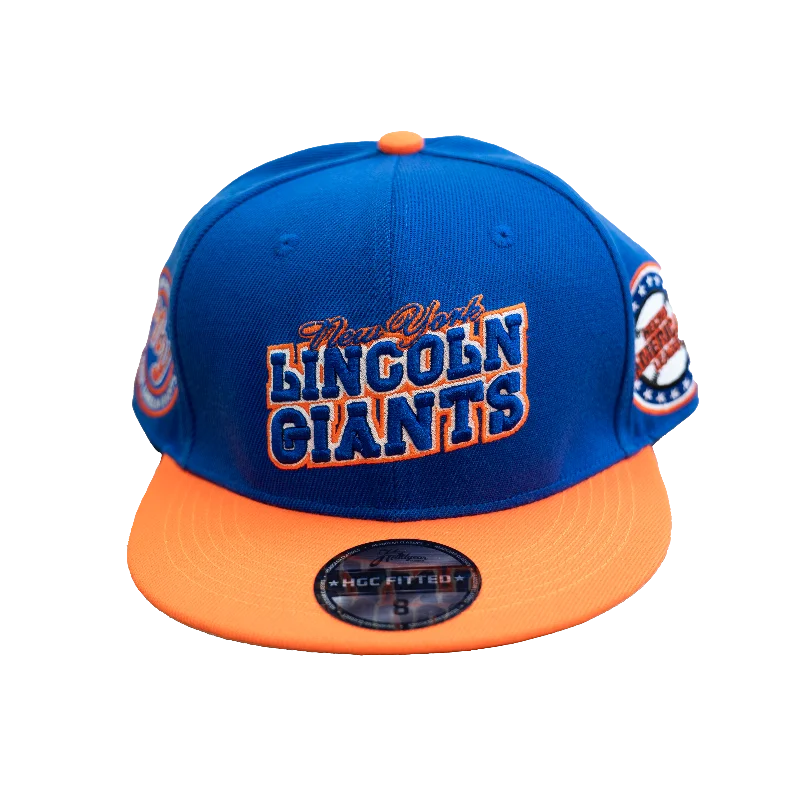 NEW YORK LINCOLN GIANTS FITTED HAT (ROYAL)