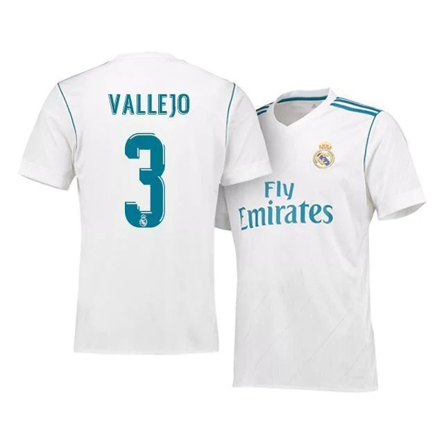 Men 3 Jesus Vallejo Jersey Soccer Real Madrid Jersey 2018 LaLiga