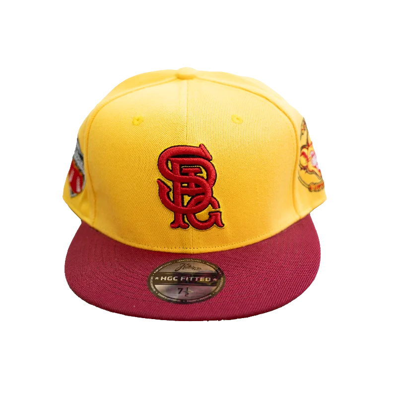 ST. PAUL GOPHERS FITTED HAT (GOLD)