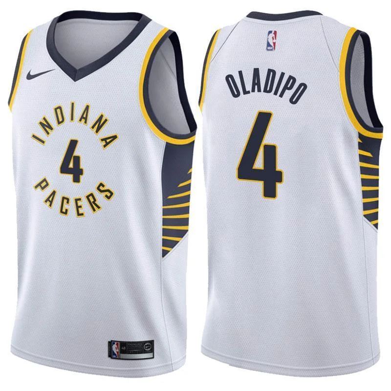 Men 4 VICTOR OLADIPO Jersey White Indiana Pacers Jersey Fanatics