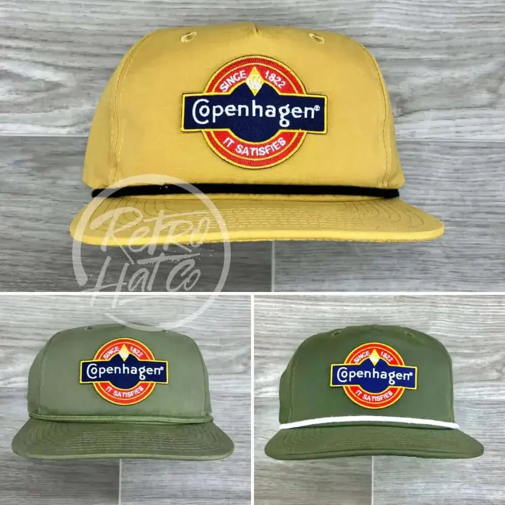 Copenhagen Patch on Retro Rope Hat