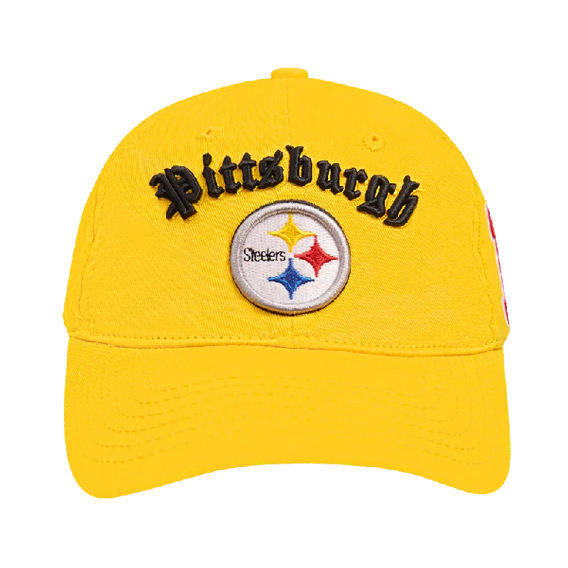 GORRA DAD HAT NFL PITTSBURGH STEELERS OLD ENGLISH