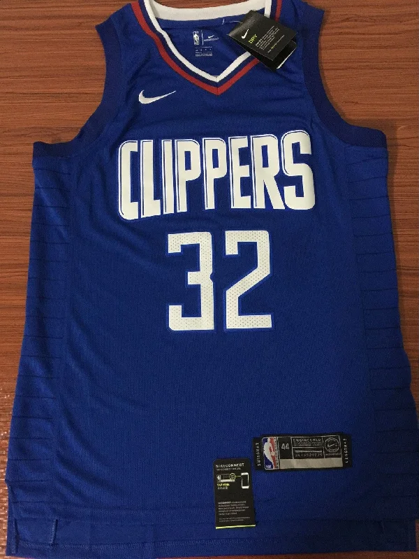 Men 32 Blake Griffin Jersey Blue LA Clippers Jersey Swingman Fanatics