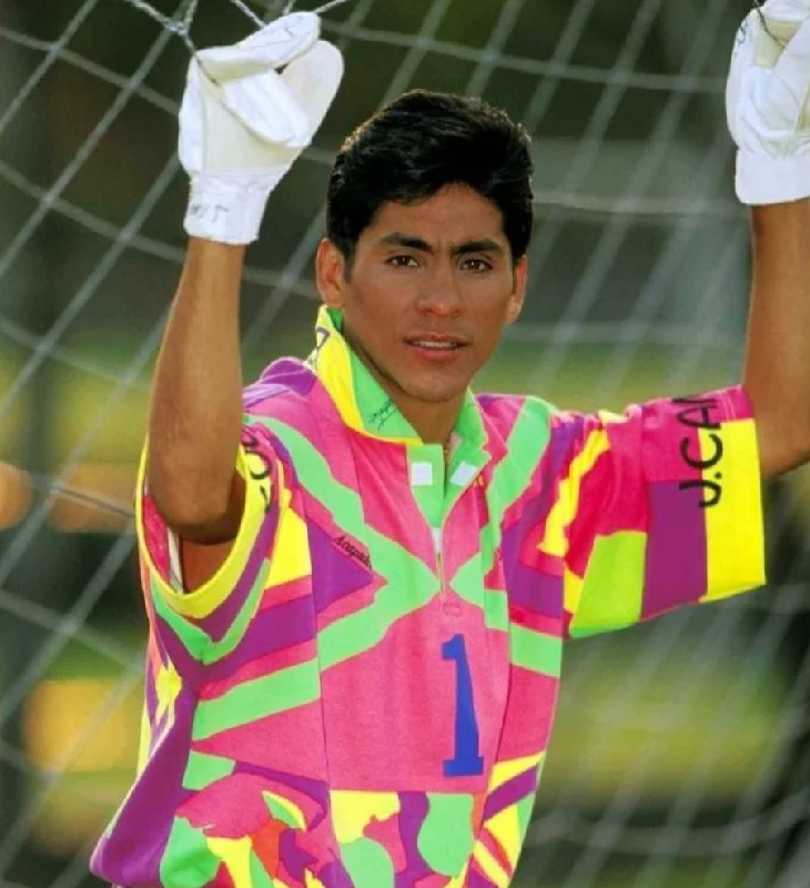 Mexico 90tas Jorge Campos pink used