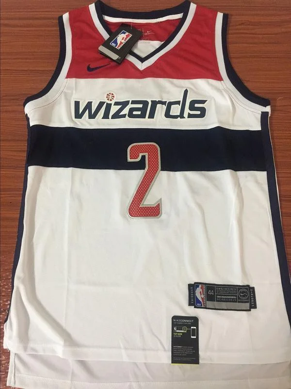 Men 2 John Wall Jersey White Washington Wizards Swingman Jersey Fanatics