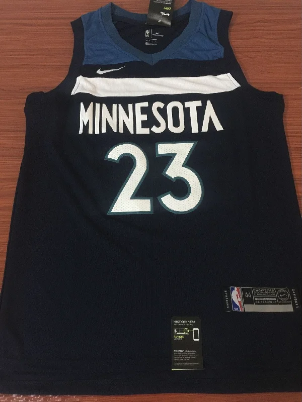 Men 23 Jimmy Butler Jersey Blue Minnesota Timberwolves Jersey Fanatics