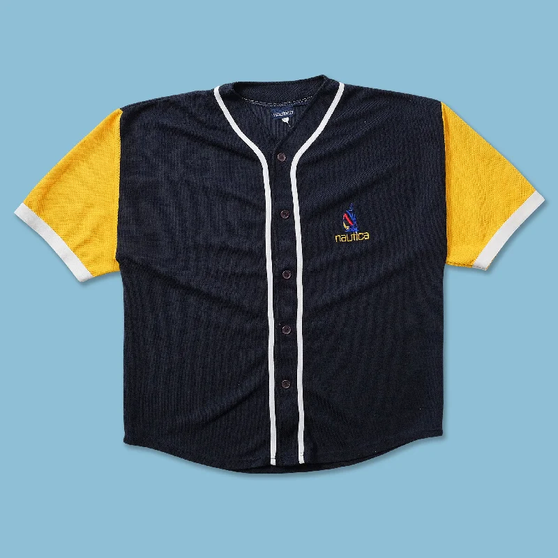 Vintage Nautica Baseball Jersey XXL