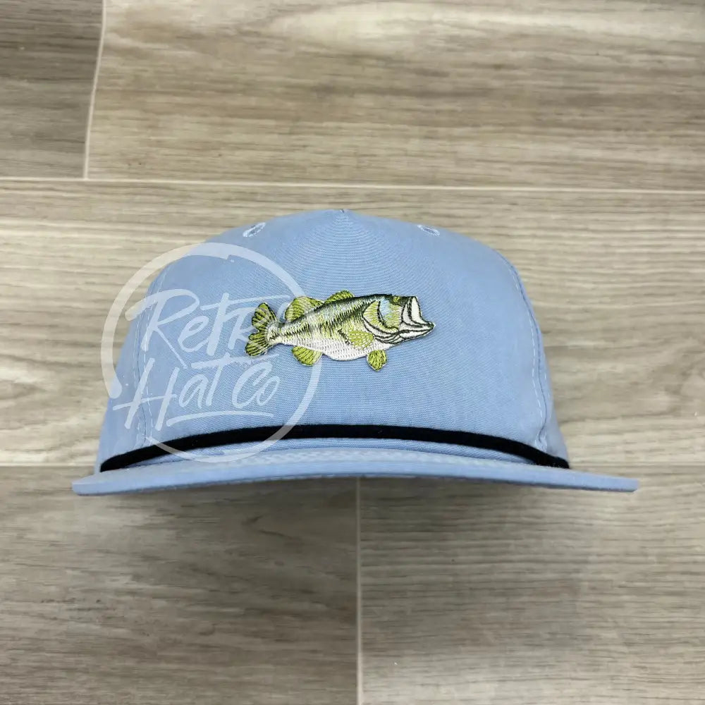 Bass on Retro Rope Hat