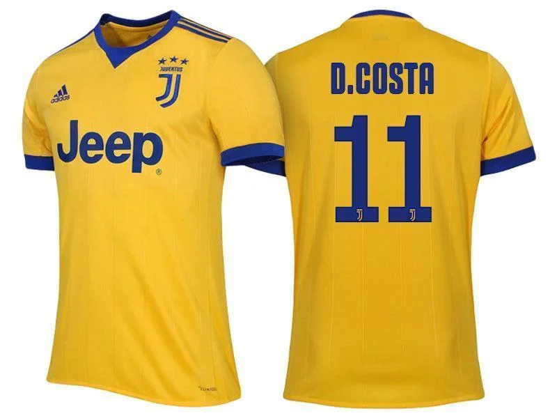 Men 11 Douglas Costa Jersey Away Soccer Juventus Jersey 2018 Serie A