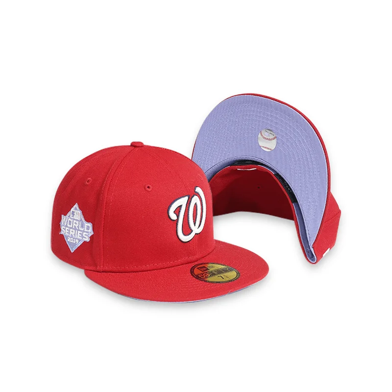 [60243517] Washington Nationals 19 WS "POP SWEAT" Red 59FIFTY Men's Fitted Hat