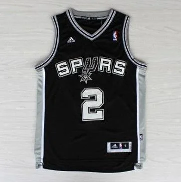 Men 2 Kawhi Leonard Jersey Black San Antonio Spurs Swingman Jersey Fanatics