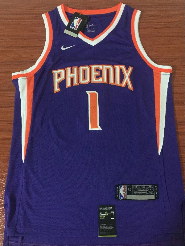 Men 1 Devin Booker Jersey Purple Phoenix Suns Swingman Jersey Fanatics