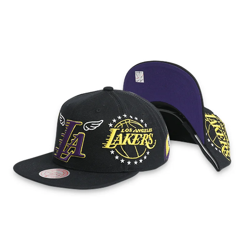 [6HSSMM20187-LALBLCK] My Towns Snapback