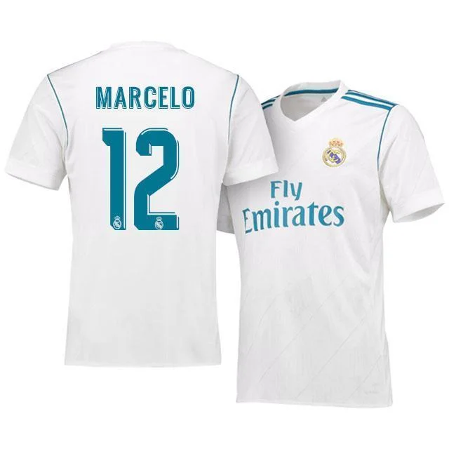 Men 12 Marcelo Jersey Soccer Real Madrid Jersey 2018 LaLiga