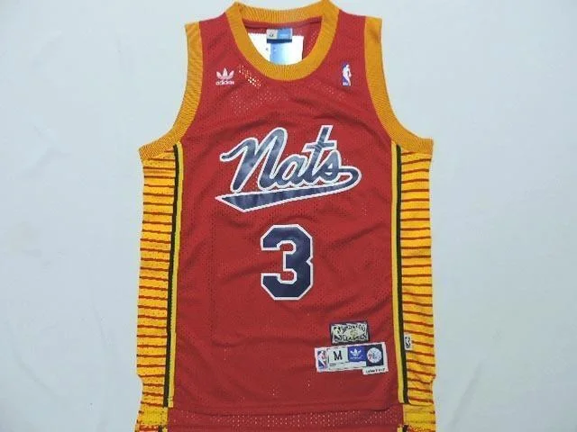 Men 3 Allen Iverson Jersey Red&Yellow Philadelphia 76ers Jersey Fanatics