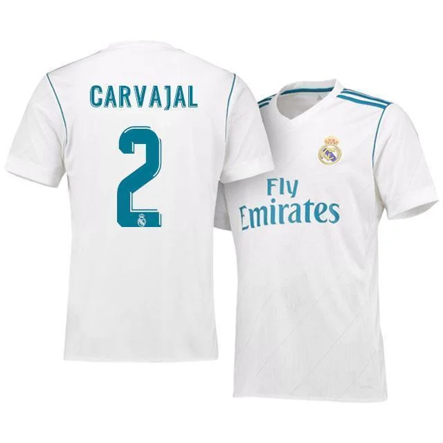 Men 2 Dani Carvajal Jersey Soccer Real Madrid Jersey 2018 LaLiga