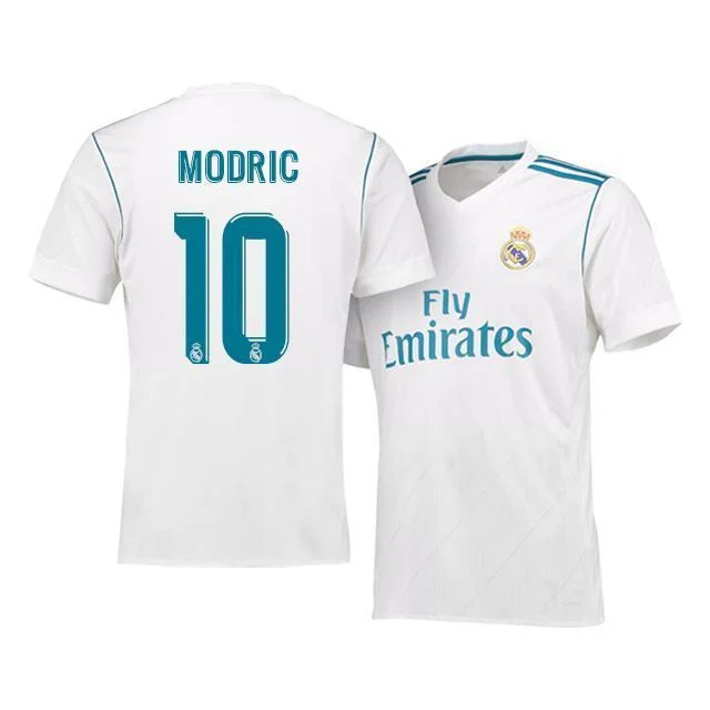 Men 10 Luka Modric Jersey Soccer Real Madrid Jersey 2018 LaLiga