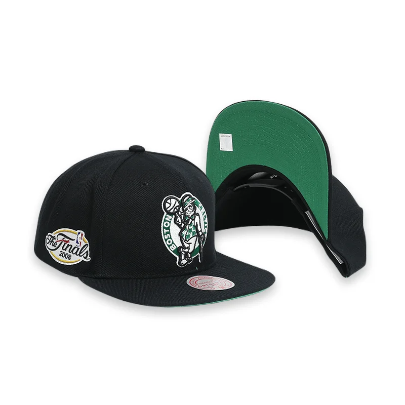 [HHSS2976-BCEYYPPPBLC] Boston Celtics The Final Black Men's Snapback