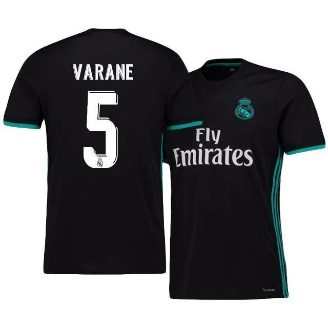 Men 5 Raphael Varane Jersey Soccer Real Madrid Jersey 2018 LaLiga