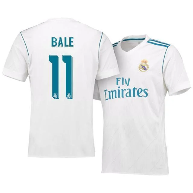 Men 11 Gareth Bale Jersey Soccer Real Madrid Jersey 2018 LaLiga