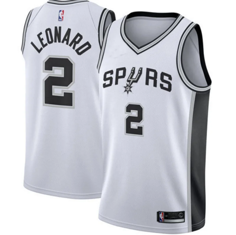 Men 2 Kawhi Leonard Jersey White San Antonio Spurs Swingman Fanatics version