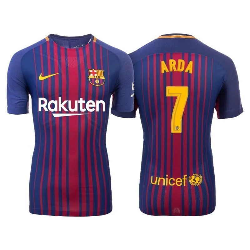 Men 7 Arda Turan Jersey Soccer Barcelona Jersey 2018 La Liga