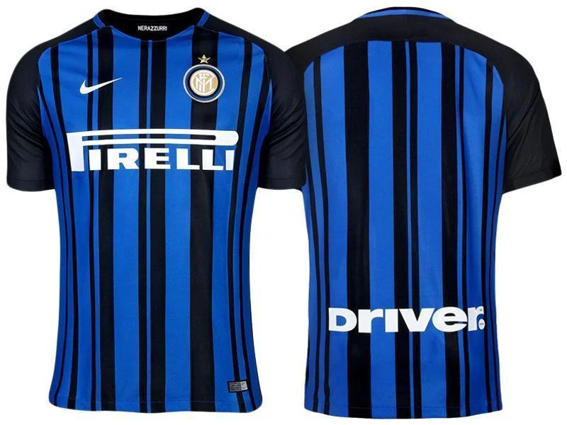 Men No Name Jersey Home Soccer Inter Milan FC Jersey 2018 Serie A